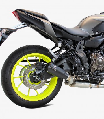 Auspuff AY9262SB IXRACE MK2B Schwarz für Yamaha MT-07 Full System WITH CAT. (14-20)