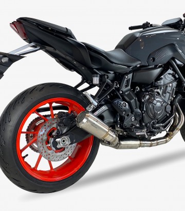 Auspuff AY9264S IXRACE MK2 Stahl für Yamaha MT-07 (21-26)
