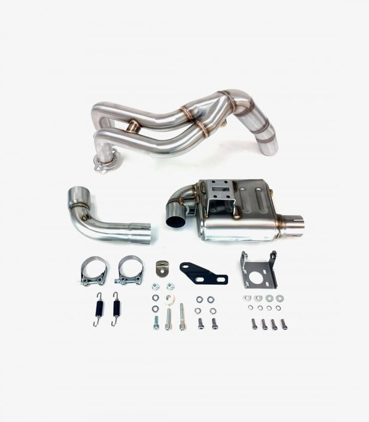 Auspuff AY9264S IXRACE MK2 Stahl für Yamaha MT-07 (21-26)