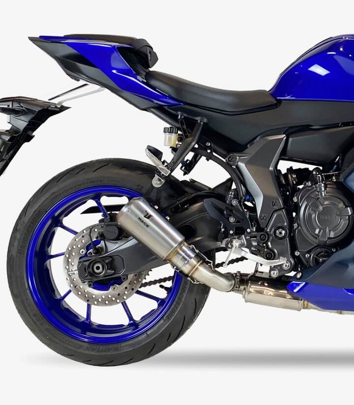 Auspuff AY9266S IXRACE MK2 Stahl für Yamaha YZF 700 R7 (21-26)