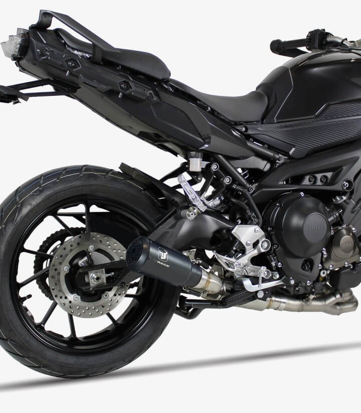 Auspuff AY9279SB IXRACE MK2B Schwarz für Yamaha Tracer 900 Full System (13-20)