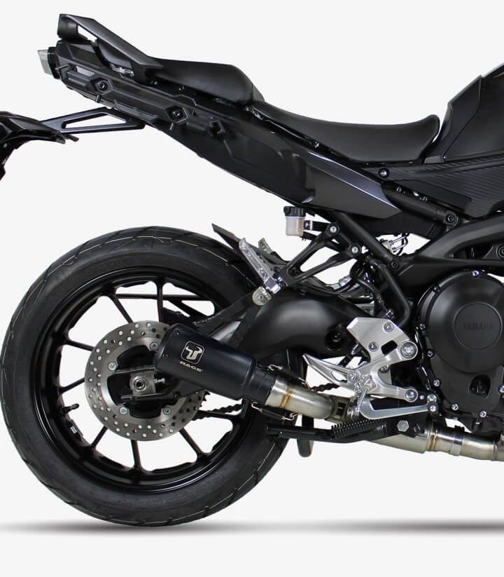 Auspuff AY9279SB IXRACE MK2B Schwarz für Yamaha Tracer 900 Full System (13-20)