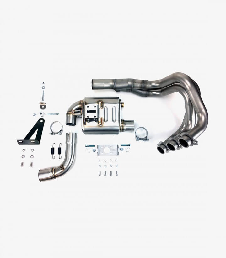 Auspuff AY9279SB IXRACE MK2B Schwarz für Yamaha Tracer 900 Full System (13-20)