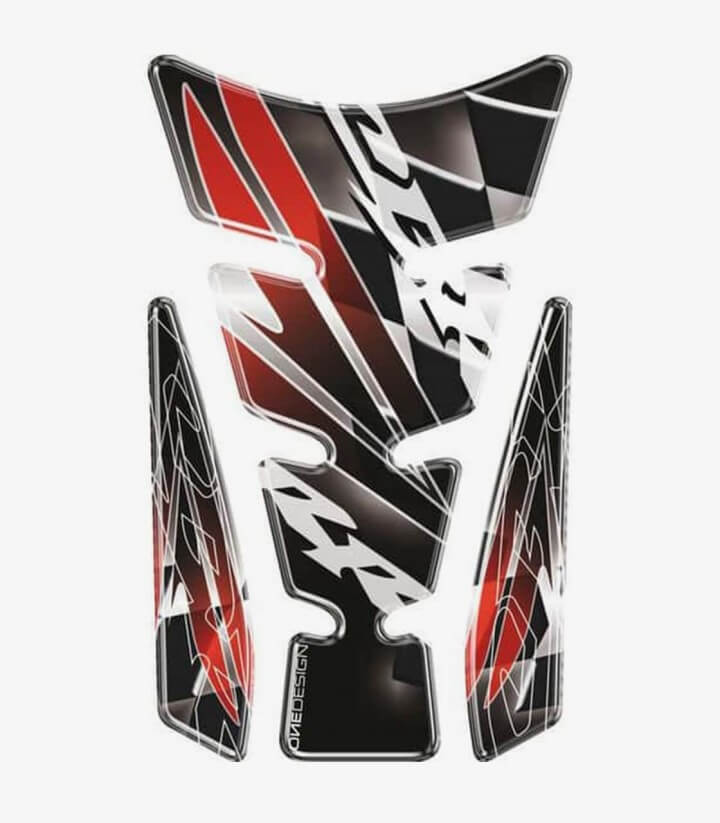 Tankpad Wings CBR in der Farbe Silber von Puig 4784P