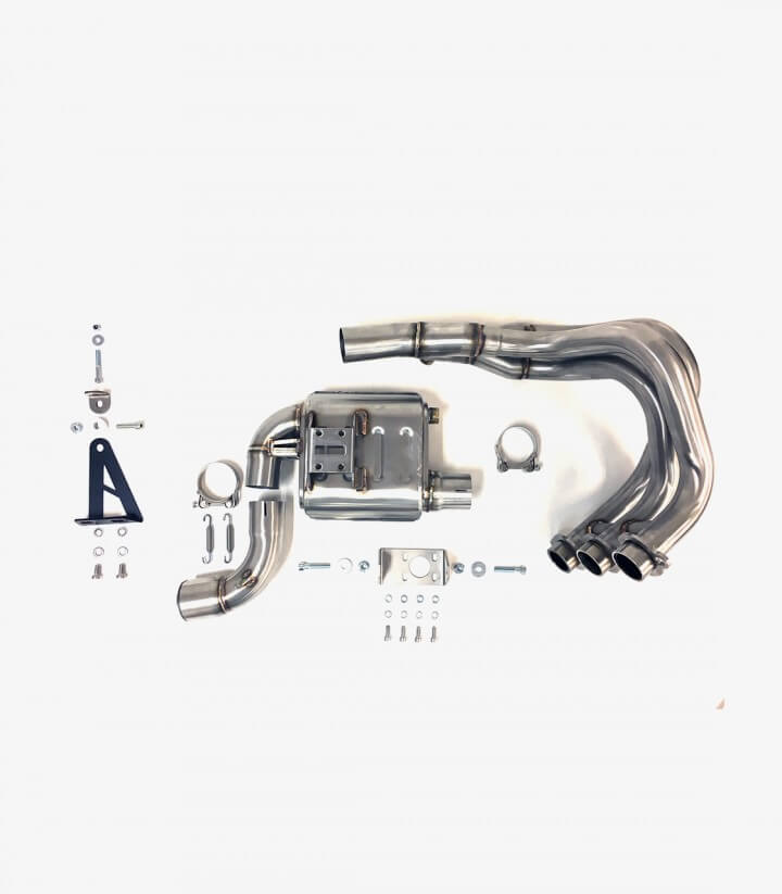 Auspuff AY9280S IXRACE MK2 Stahl für Yamaha MT-09 (13-20), XSR 900 (16-20)