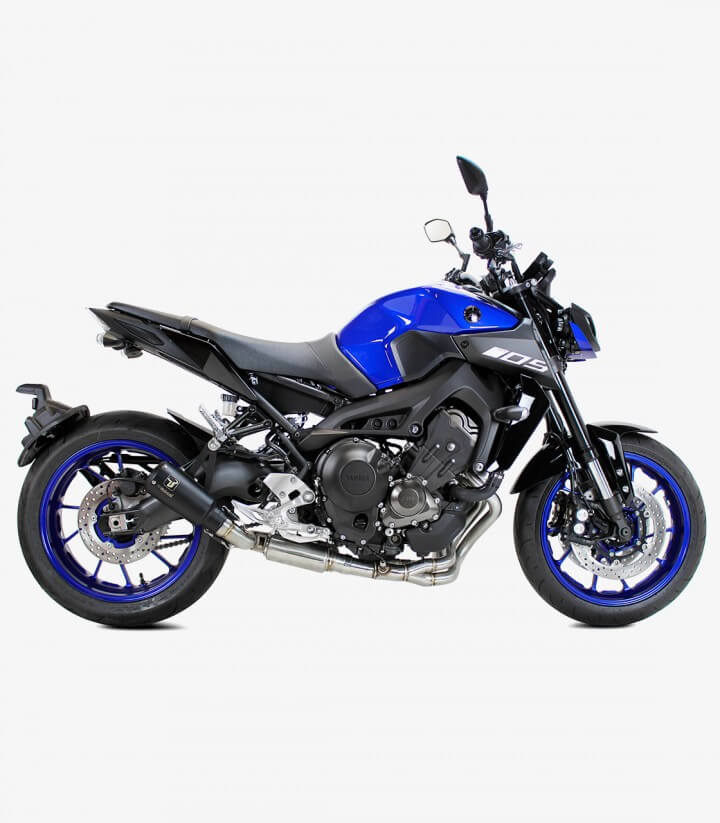 Auspuff AY9280SB IXRACE MK2B Schwarz für Yamaha MT-09 (13-20), XSR 900 (16-20)