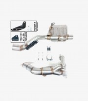 IXRACE AY9282S MK2 Steel Exhaust for Yamaha Tracer 9 21-23