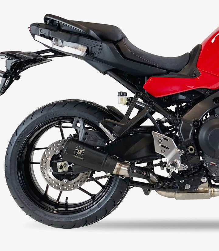 Auspuff AY9282SB IXRACE MK2B Schwarz für Yamaha Tracer 9 (21-23)
