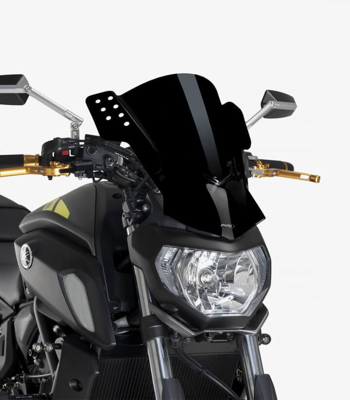 Cúpula Puig Rafale Yamaha MT-07/09 Negro 6894N