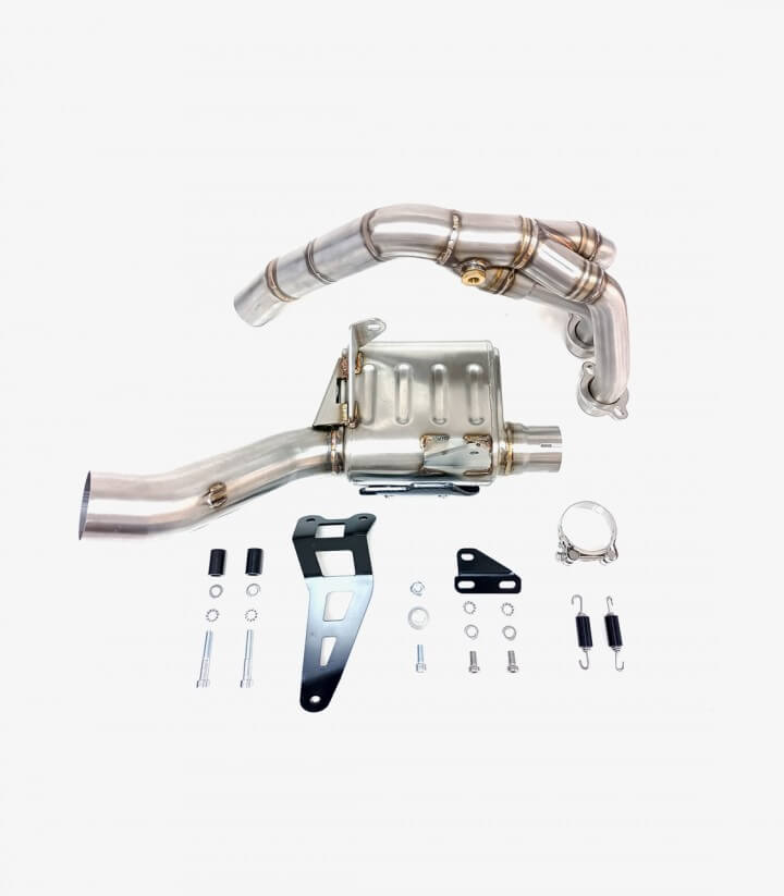 Auspuff AY9284SB IXRACE MK2B Schwarz für Yamaha XSR 900 Full System (21-23)