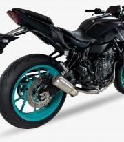 Escape AY9964S IXRACE MK2 Acero para Yamaha MT-07 21-24