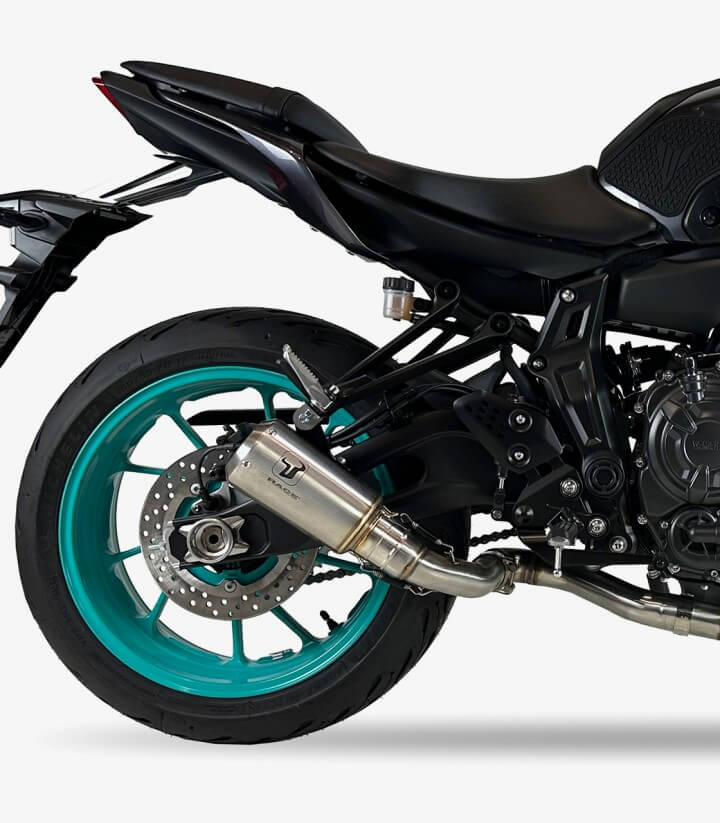 Auspuff AY9964S IXRACE MK2 Stahl für Yamaha MT-07 (25-26), MT-07 Full System (21-24)