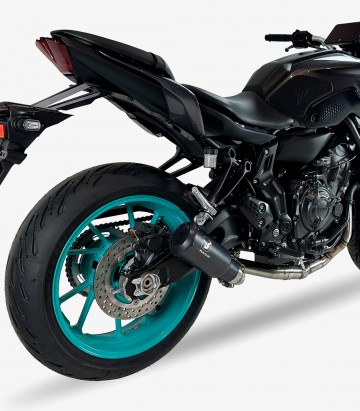 Auspuff AY9964SB IXRACE MK2B Schwarz für Yamaha MT-07 (25-26), MT-07 Full System (21-24)