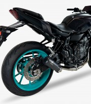 Escape AY9964SB IXRACE MK2B Negro para Yamaha MT-07 21-24