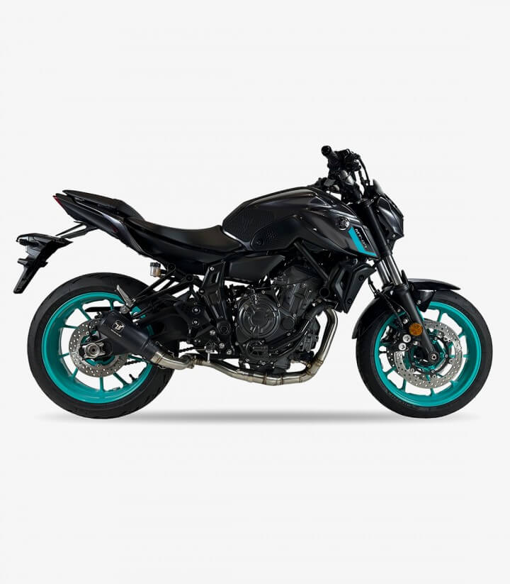 Auspuff AY9964SB IXRACE MK2B Schwarz für Yamaha MT-07 (25-26), MT-07 Full System (21-24)