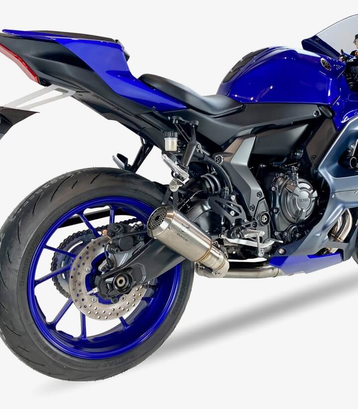 Auspuff AY9966S IXRACE MK2 Stahl für Yamaha YZF 700 R7 (21-26)