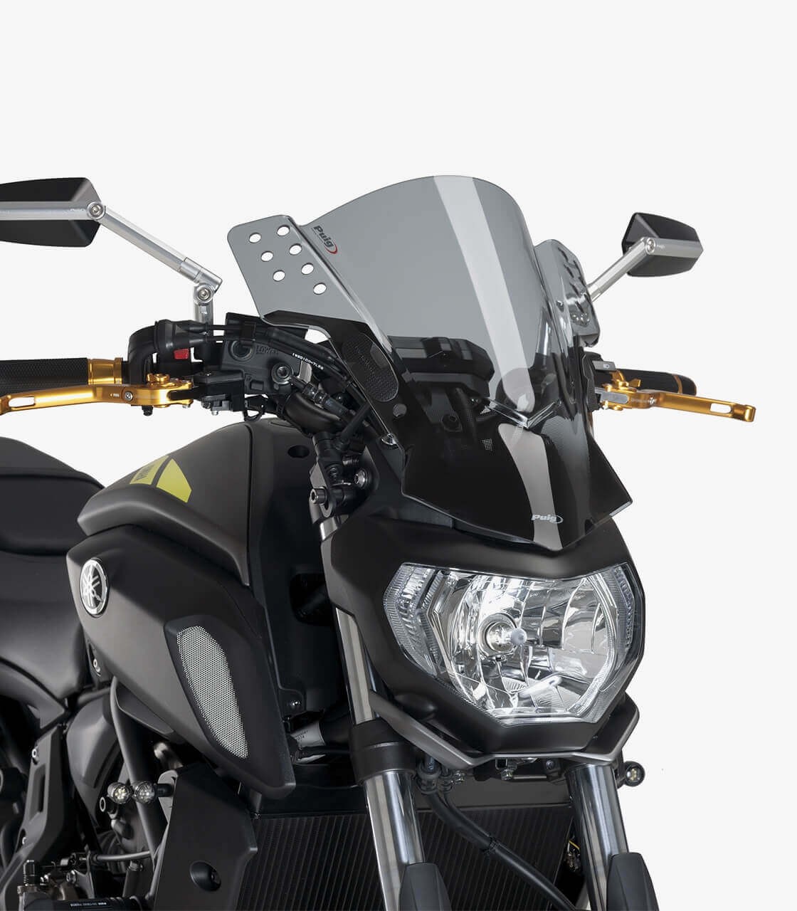 Puig Hinterradabdeckung Für Yamaha MT-07 (2014-2015) – Schwarz, Modell 7048J, Einfache Montage