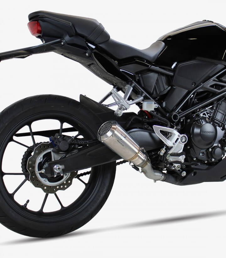 Auspuff AH6230S IXRACE MK2 Stahl für Honda CB 300 R Slip-On (18-20)
