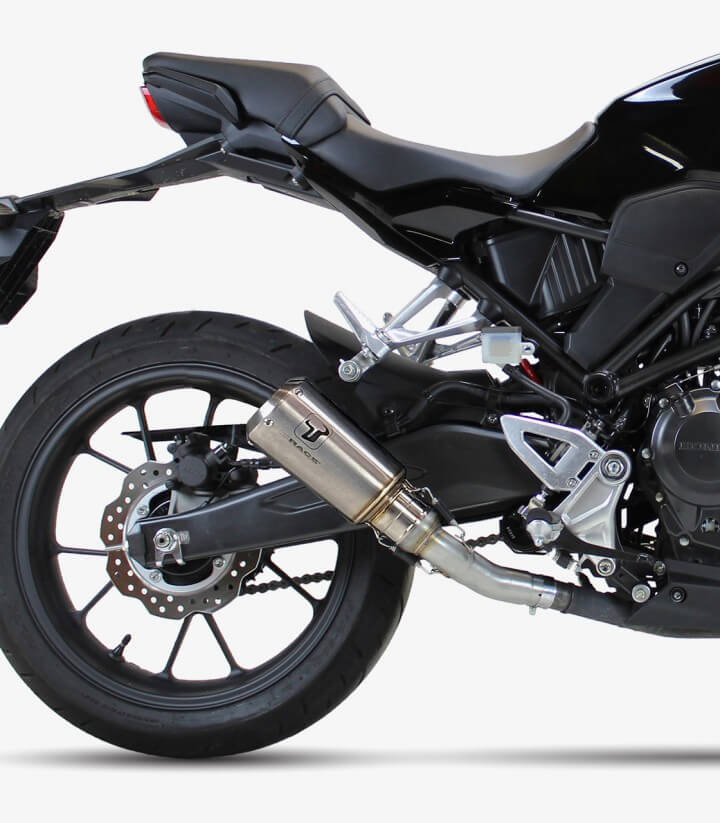 Auspuff AH6230S IXRACE MK2 Stahl für Honda CB 300 R Slip-On (18-20)