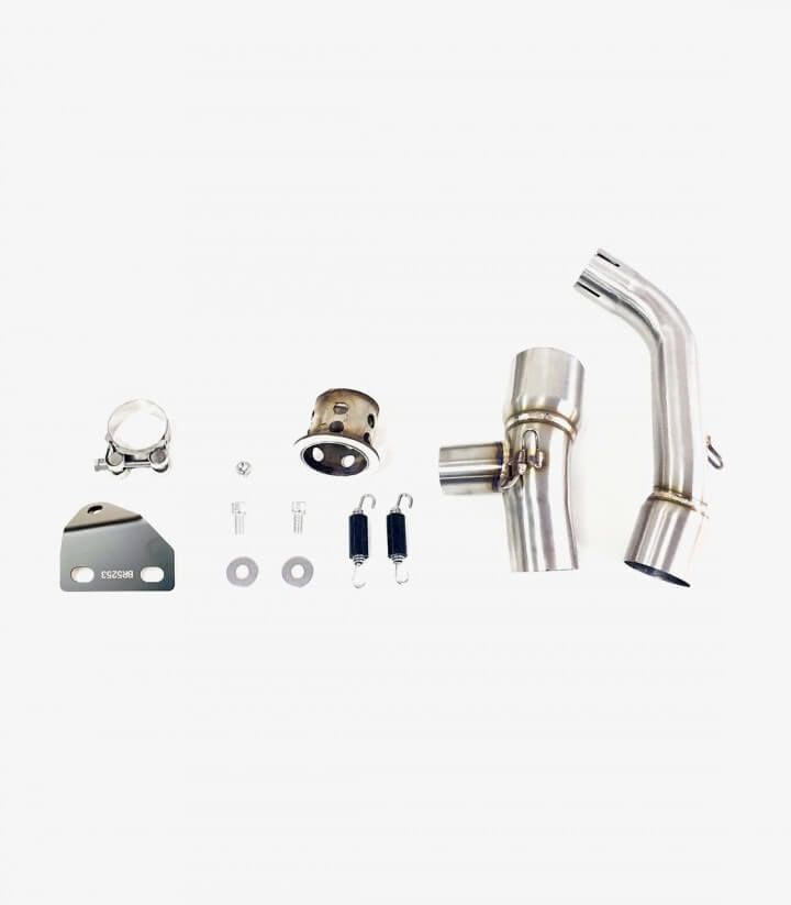 Auspuff AD5249SB IXRACE MK2B Schwarz für Ducati Scrambler 400