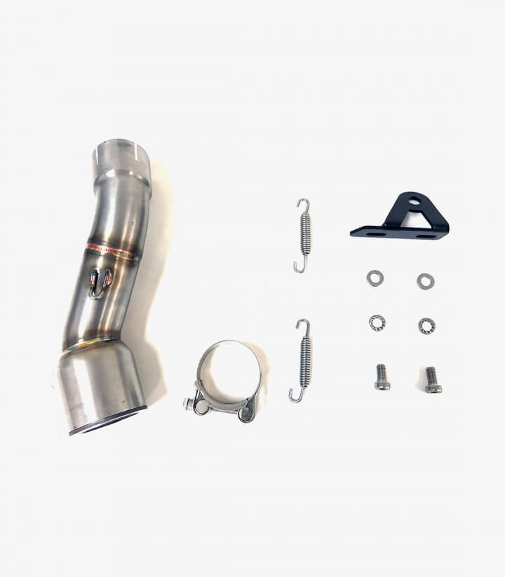 Auspuff AH6234SB IXRACE MK2B Schwarz für Honda CB 500 F (16-18), CB 500 X (17-18), CBR 500 R (16-18)