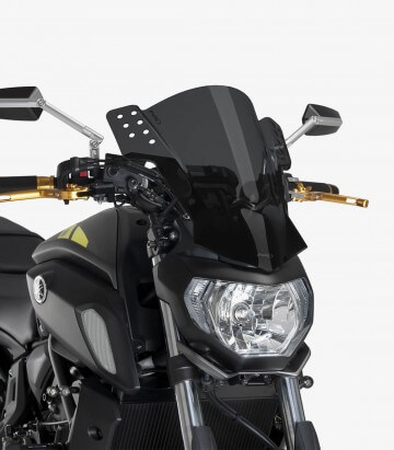 Yamaha MT-07/09 Puig Rafale Dark smoked Windshield 6894F