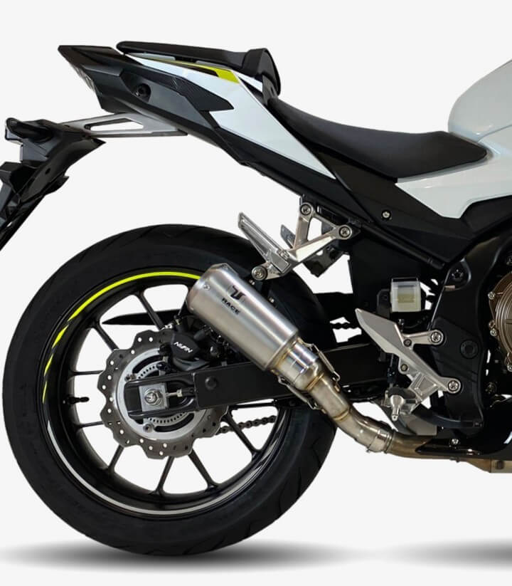 Auspuff AH6236S IXRACE MK2 Stahl für Honda CB 500 F/X (19-24), CBR 500 R (19-23)