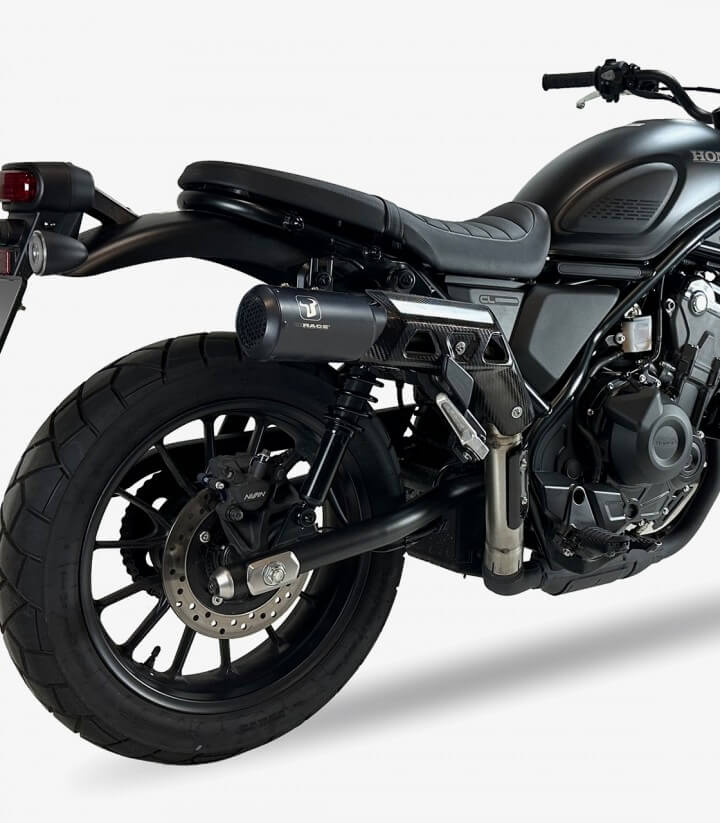 Auspuff AH6229SB IXRACE MK2B Schwarz für Honda CL 500 (23-26)