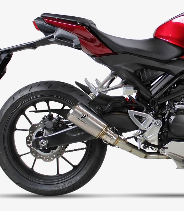 Auspuff AH6208S IXRACE MK2 Stahl für Honda CB 125 R Full System (18-20)