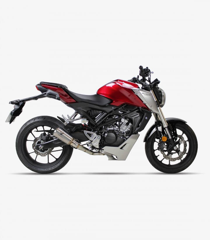 Auspuff AH6208S IXRACE MK2 Stahl für Honda CB 125 R Full System (18-20)