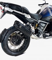 IXRACE TB5095CTB Titan Black Black Exhaust for R 1250 GS 18-22