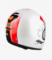 NZI Street Track 4 Replica Aspar White, Orange Full Face Helmet