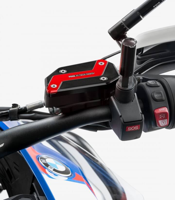 Tapa depósito líquido freno Puig color Rojo 21873R para BMW R1300GS