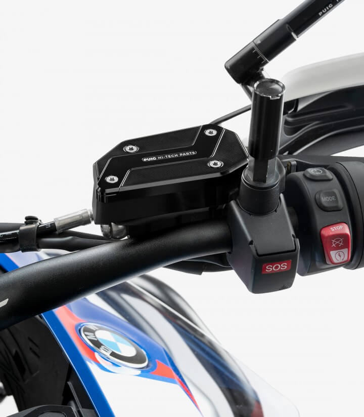 Deckel Puig für den Flüssigkeitsbehälter (Bremse) in der Farbe Schwarz 21873N für BMW R1300GS (23-26), R1300GS Adventure (24-26)