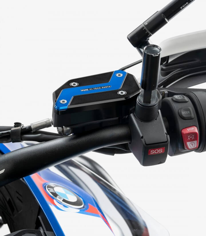 Deckel Puig für den Flüssigkeitsbehälter (Bremse) in der Farbe Blau 21873A für BMW R1300GS (23-26), R1300GS Adventure (24-26), R