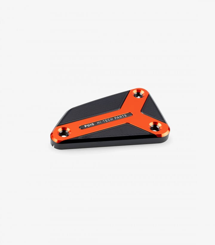 Deckel Puig für den Flüssigkeitsbehälter (Bremse) in der Farbe Orange 22004T für several Husqvarna and KTM models