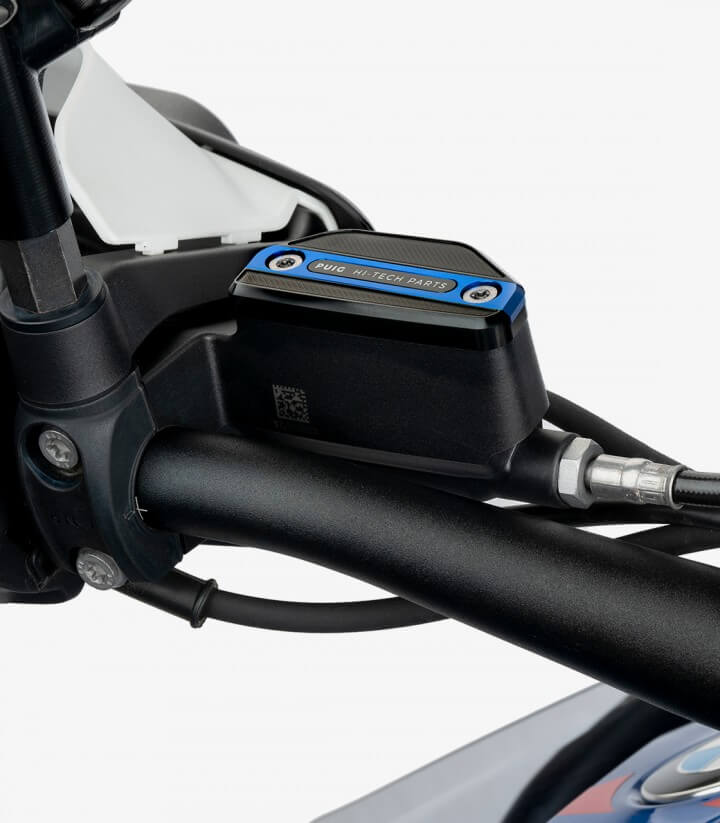 Tapa depósito líquido embrague Puig color Azul 21874A para BMW R1300GS