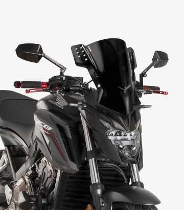 Windschild Puig Universal Rafale Schwarz 5881N