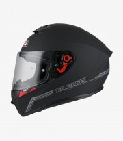 NZI Trendy 2 Solid Solid Matte Black Full Face Helmet