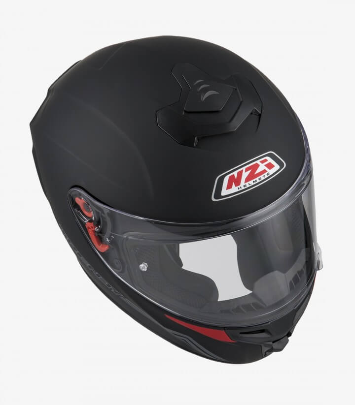 Integralhelm NZI Trendy 2 Solid Mattschwarz einfarbig