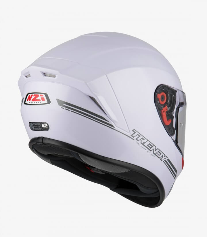 Integralhelm NZI Trendy 2 Solid Weiß einfarbig