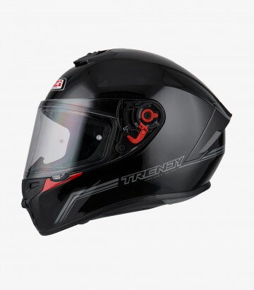 Integralhelm NZI Trendy 2 Solid Schwarz einfarbig