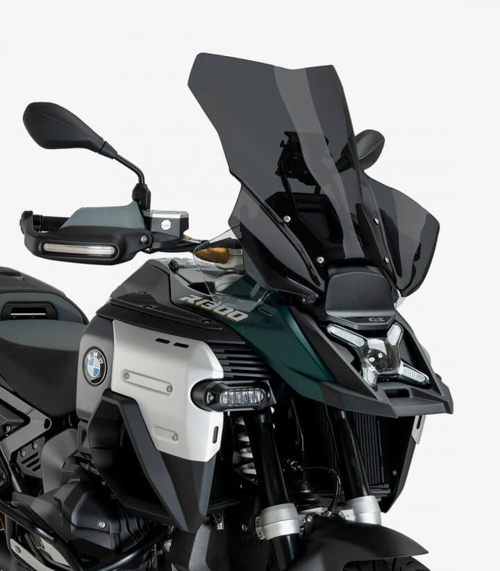 BMW R1300GS with ACC (23-25) Puig Touring Dark smoked Windshield 22268F