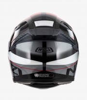 NZI Eurus 4 Stream Duo Vanguard Black, anthracite, and red Full Face Helmet