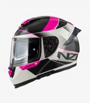 NZI Eurus 4 Stream Duo Vanguard Pearl, anthracite and pink Full Face Helmet