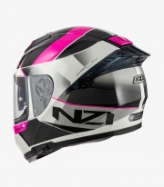 NZI Eurus 4 Stream Duo Vanguard Pearl, anthracite and pink Full Face Helmet