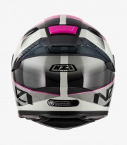 NZI Eurus 4 Stream Duo Vanguard Pearl, anthracite and pink Full Face Helmet