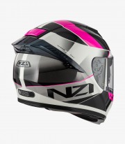 NZI Eurus 4 Stream Duo Vanguard Pearl, anthracite and pink Full Face Helmet