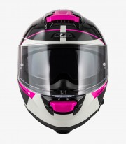 NZI Eurus 4 Stream Duo Vanguard Pearl, anthracite and pink Full Face Helmet