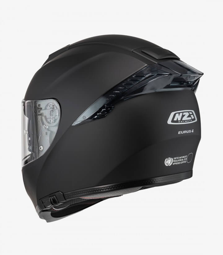 Integralhelm NZI Eurus 4 Stream Duo Mattschwarz
